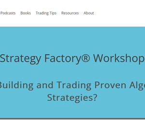 Kevin Davey – Strategy Factory Workshop 2021