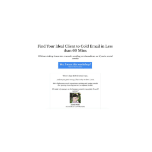Laura Lopuch – Find Your Lead Workshop