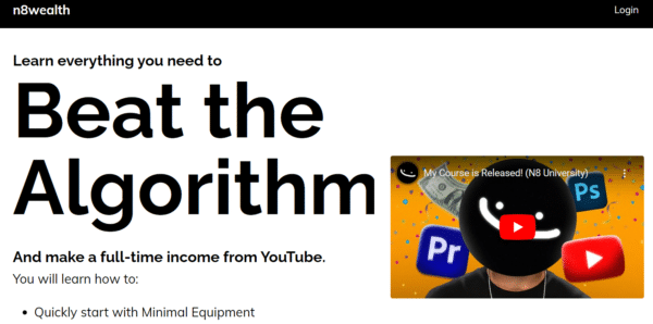 Nate Curtiss (N8wealth) – N8 University Course