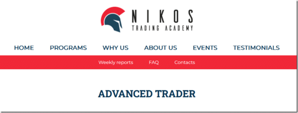 Nikos Trading Academy – Advanced Trader