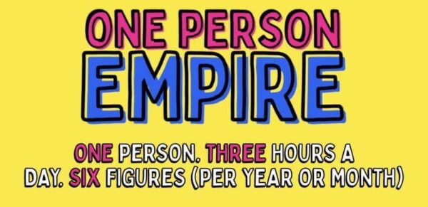 Ryan Lee – One Person Empire