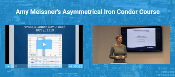 SMB – Amy Meissner – Asymmetrical Iron Condor
