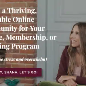 Shana Bresnahan – Cultivate Course