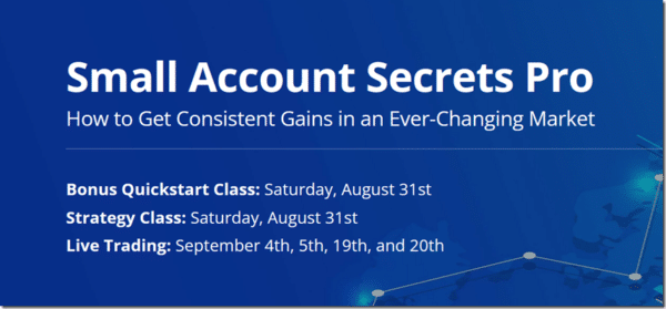 Simpler Trading – Small Accounts Secrets PRO