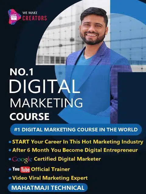 Advanced digital Marketing Course By Mahatamji Technical