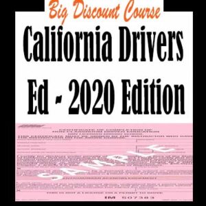 California Drivers Ed – 2020 Edition