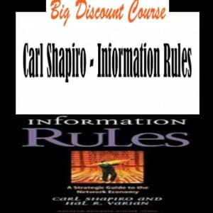Carl Shapiro – Information Rules