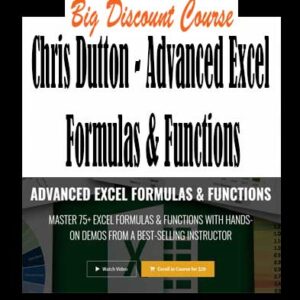 Chris Dutton – Advanced Excel Formulas & Functions