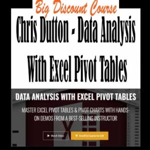Chris Dutton – Data Analysis With Excel Pivot Tables