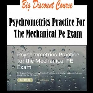 Psychrometrics Practice For The Mechanical PE Exam