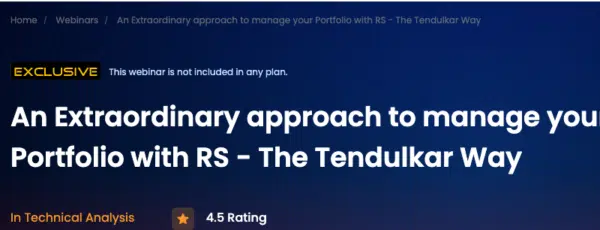 PREMAL PAREKH – An Extraordinary approach to manage your Portfolio with RS – The Tendulkar Wa