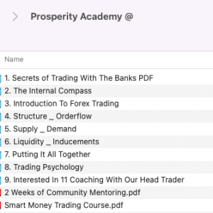 Prosperity Academy Smart Money Trading Course 2022 - Image 4