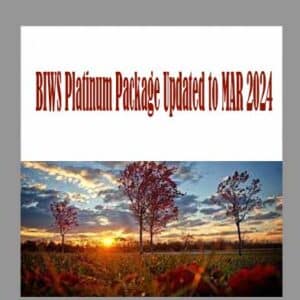 BIWS Platinum Package Updated to MAR 2024