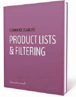 Baymard Institute Ã¢â‚¬â€œ E-Commerce Product List Usability