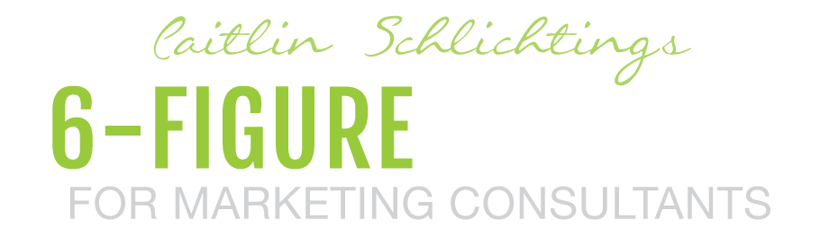 Caitlin Schlichting Ã¢â‚¬â€œ 6 Figure Marketing Consultant