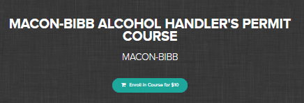 Cheers Entertainment Services Ã¢â‚¬â€œ MACON-BIBB ALCOHOL HANDLERÃ¢â‚¬â„¢S PERMIT COURSE