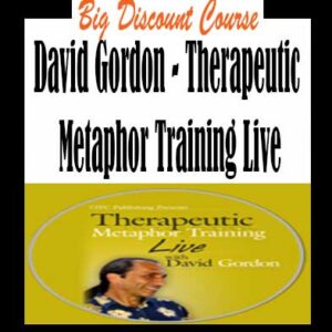 David Gordon â€“ Therapeutic Metaphor Training Live