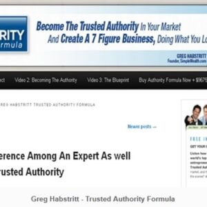 Greg Habstritt Ã¢â‚¬â€œ Trusted Authority Formula