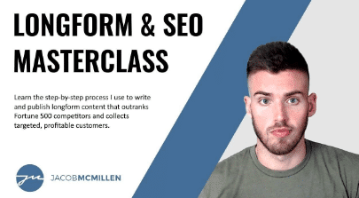 Jacob McMillen Ã¢â‚¬â€œ Longform & SEO Masterclass