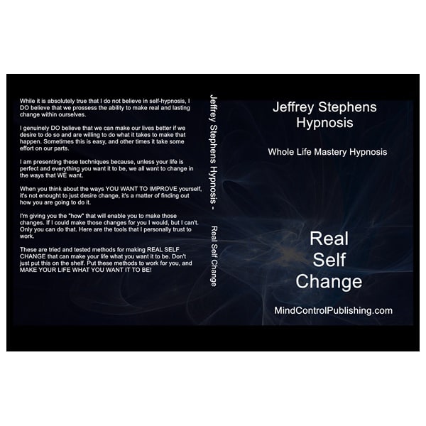 Jeffrey Stephens Ã¢â‚¬â€œ REAL SELF CHANGE DVD
