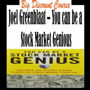 Joel Greenblaat â€“ You can be a Stock Market Genious