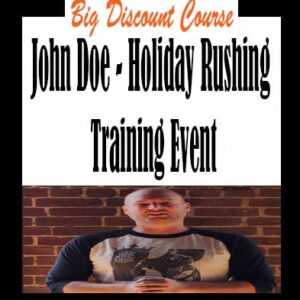 John Doe â€“ Holiday Rushing Training Event