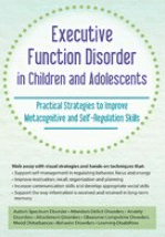 Kathy Morris Ã¢â‚¬â€œ Executive Function Disorder in Children and Adolescents