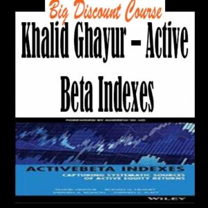 Khalid Ghayur â€“ Active Beta Indexes