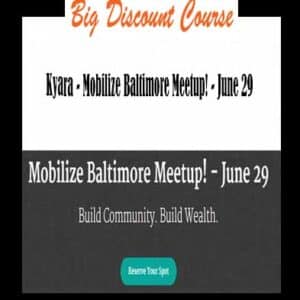 Kyara â€“ Mobilize Baltimore Meetup! â€“ June 29