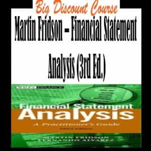 Martin Fridson â€“ Financial Statement Analysis (3rd Ed.)