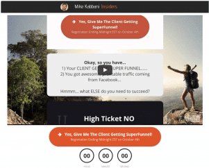 Mike Kabbani Ã¢â‚¬â€œ The Client Getting SuperFunnel
