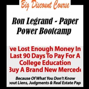 Ron Legrand â€“ Paper Power Bootcamp