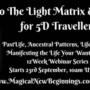 Sharon King Ã¢â‚¬â€œ Into the Light Matrix and Beyond for 5D Travellers (September 2021)