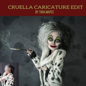 Tara Mapes Ã¢â‚¬â€œ Cruella Caricature Tutorial