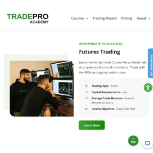 TradePro Academy â€“ Futures Day Trading and Order Flow Course