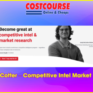 Andy McCotter â€“ Competitive Intel Market Research