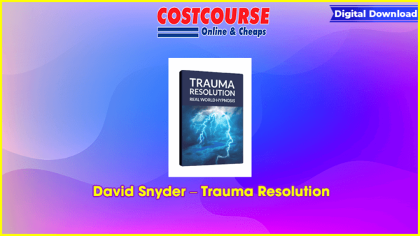 David Snyder â€“ Trauma Resolution