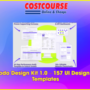 Growmodo Design Kit 1.0 â€“ 157 UI Design file and Templates
