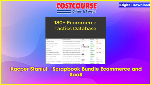 Kacper Staniul â€“ Scrapbook Bundle Ecommerce and SaaS
