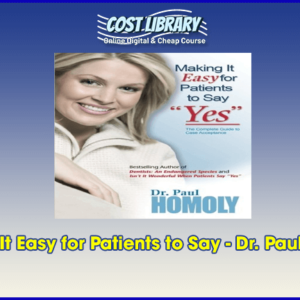 Making It Easy for Patients to Say â€“ Dr. Paul Homoly
