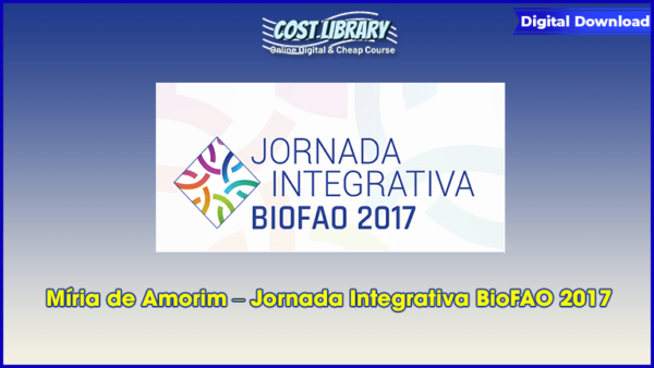 MÃ­ria de Amorim â€“ Jornada Integrativa BioFAO 2017