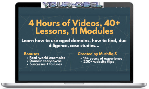 Mushfiq Sarker (The Website Flip) â€“ The Course on Aged Domains