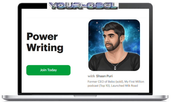 Shaan Puri â€“ Power Writing