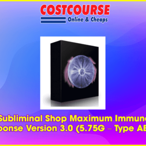 Subliminal Shop Maximum Immune Response Version 3.0 (5.75G â€“ Type ABCD)
