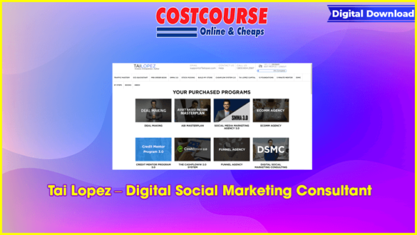 Tai Lopez â€“ Digital Social Marketing Consultant