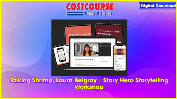 Talking Shrimp, Laura Belgray â€“ Story Hero Storytelling Workshop