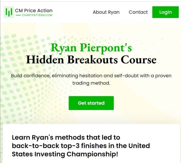 Ryan Pierpont – Hidden Breakouts Course – CM Price Action