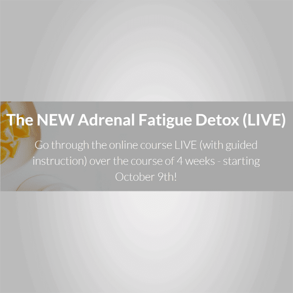 Andrea Nordling, NTP â€“ The NEW Adrenal Fatigue Detox (LIVE)
