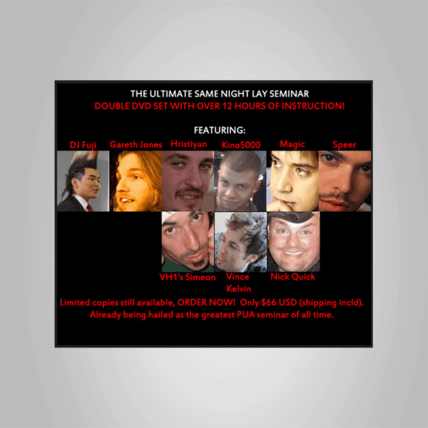 Casanova Crew â€“ The Ultimate Same Night Lay Seminar