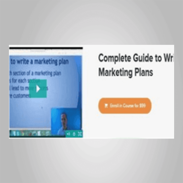 Complete Guide to Writing Marketing Plans â€“ Stone River eLearning